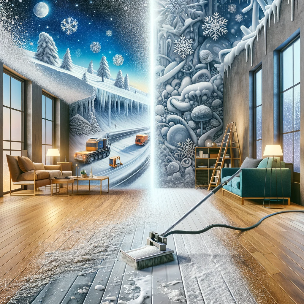 Ochrona podłóg zimą